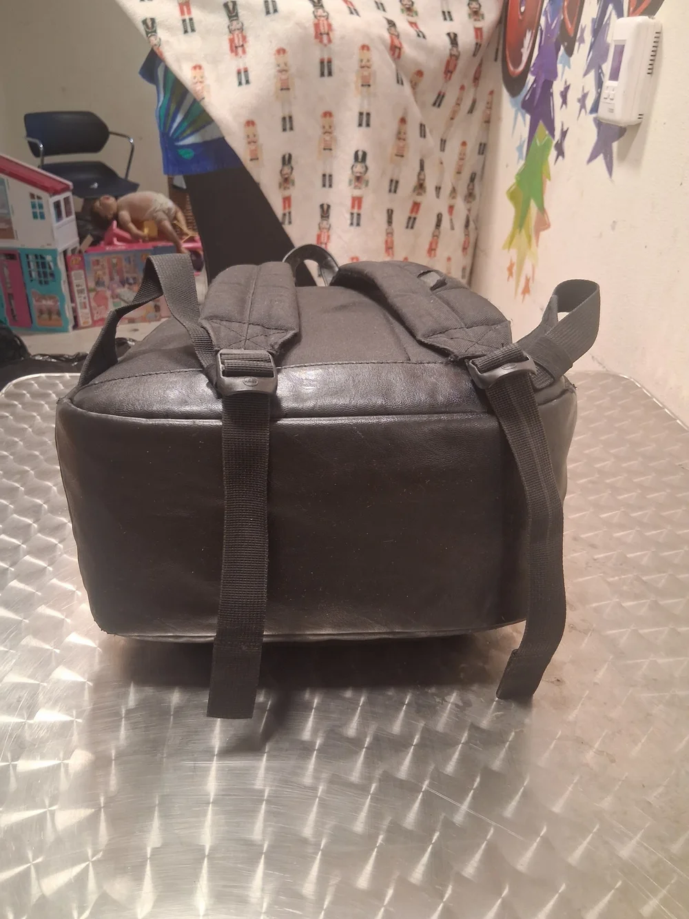 Herschel Classic Black Backpack with Front Zip Pocket